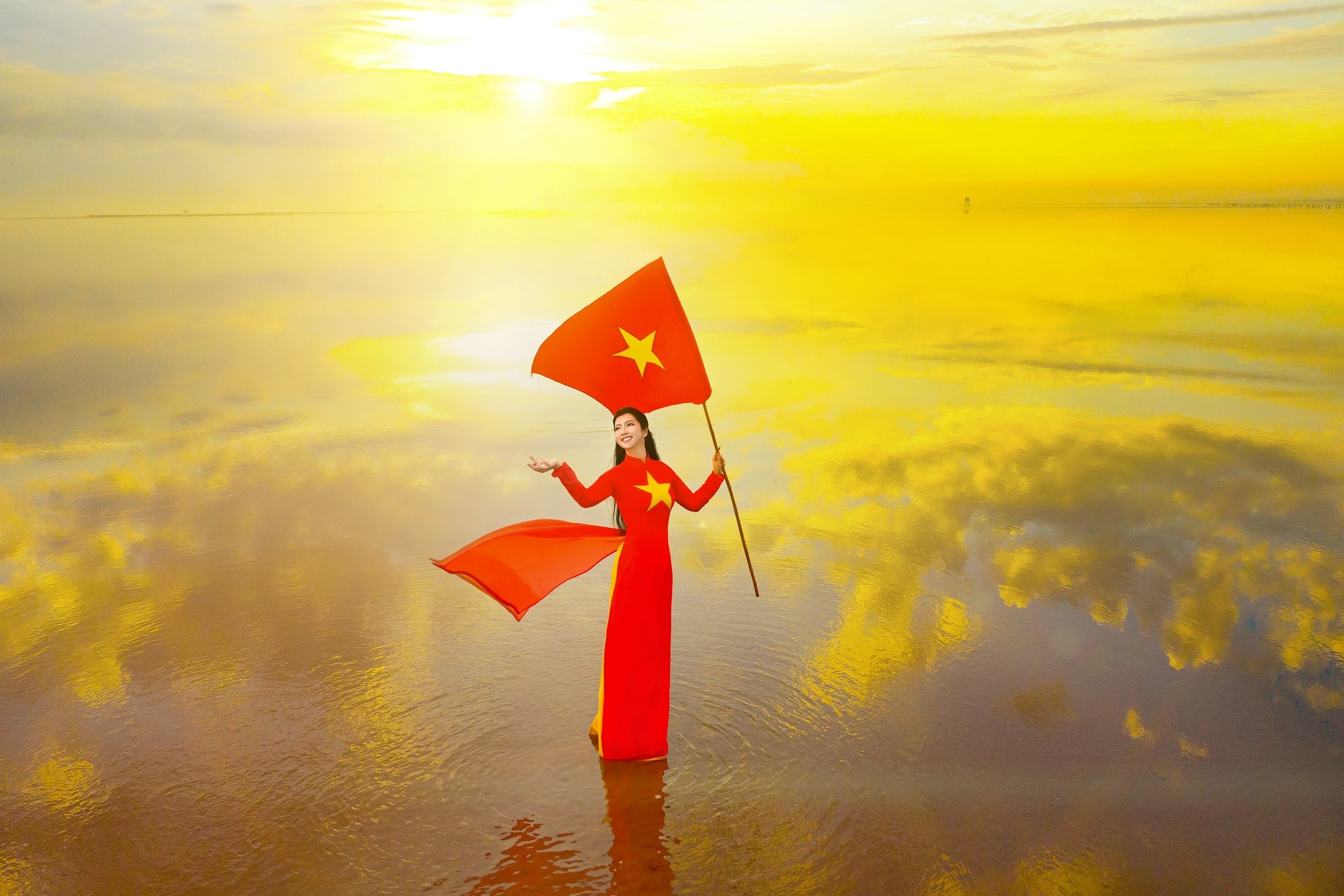 Chuyến đi rẻ bất ngờ chiêm ngưỡng biển vô cực đẹp siêu thực ở Hưng Yên - 1 Chuyến đi rẻ bất ngờ chiêm ngưỡng biển vô cực đẹp siêu thực ở Hưng Yên - 1