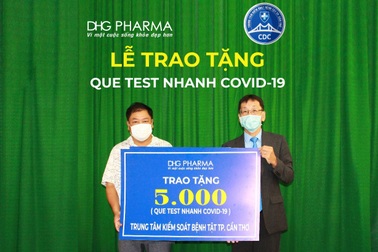 Dược Hậu Giang tiếp tục hành trình chung tay cùng cả nước phòng dịch Covid-19