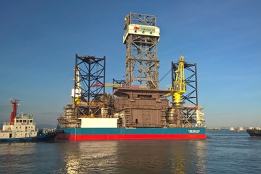Hạ thủy thành công Giàn khoan tự nâng lớn nhất từ trước tới nay
