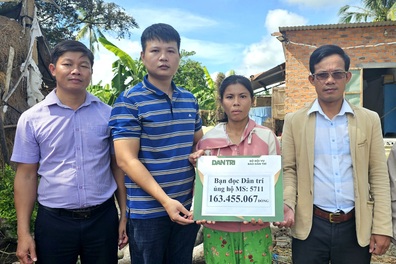 Hơn 180 triệu đồng đến với người mẹ đơn thân bệnh tật vất vả nuôi 2 con nhỏ