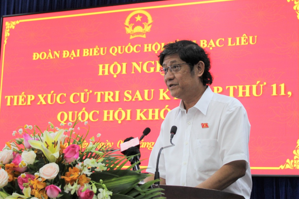 Phó Thủ tướng Chính phủ Lê Minh Khái tiếp xúc cử tri tại Bạc Liêu - 2 Phó Thủ tướng Chính phủ Lê Minh Khái tiếp xúc cử tri tại Bạc Liêu - 2