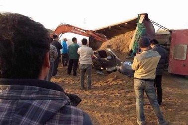 Trung Quốc: Tai nạn giao thông nghiêm trọng, 12 người chết