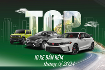 Loạt xe bán chậm tháng 5: Suzuki XL7 lần đầu góp mặt, sedan cỡ D kén khách