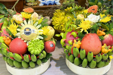 Tháng kiếm ăn của những người kinh doanh mâm đồ cúng