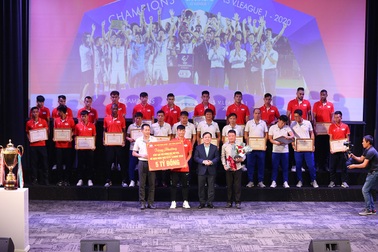 CLB Viettel được vinh danh, nhận thêm 6 tỷ đồng tiền thưởng