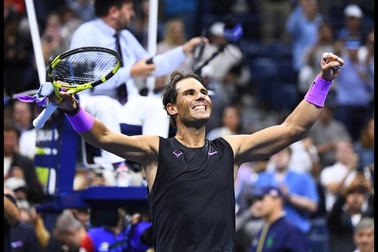 Rafael Nadal đánh bại Matteo Berrettini ở bán kết US Open