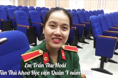 Chia sẻ của nữ thủ khoa xinh đẹp mê áo blouse trắng và kỷ luật “thép”