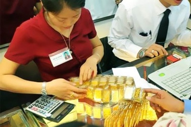 Giá vàng SJC tăng vọt lên cao nhất hơn 2 tuần