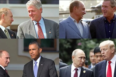 Tổng thống Putin "lạnh lùng" trong mắt các đời tổng thống Mỹ