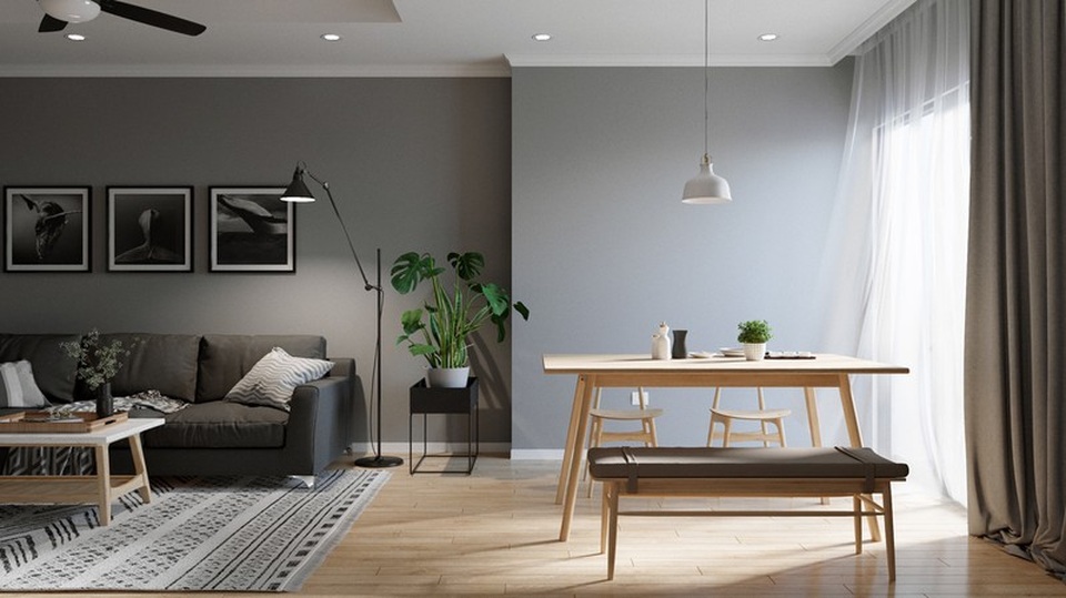 Căn hộ một phòng ngủ sở hữu gam màu xanh mát mẻ - 3 Căn hộ một phòng ngủ sở hữu gam màu xanh mát mẻ - 3