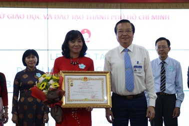 TPHCM: 21 thầy cô nhận danh hiệu Nhà giáo Ưu tú