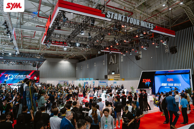 Thông điệp "Start Your Miles - Khởi đầu hành trình mới" từ SYM Việt Nam