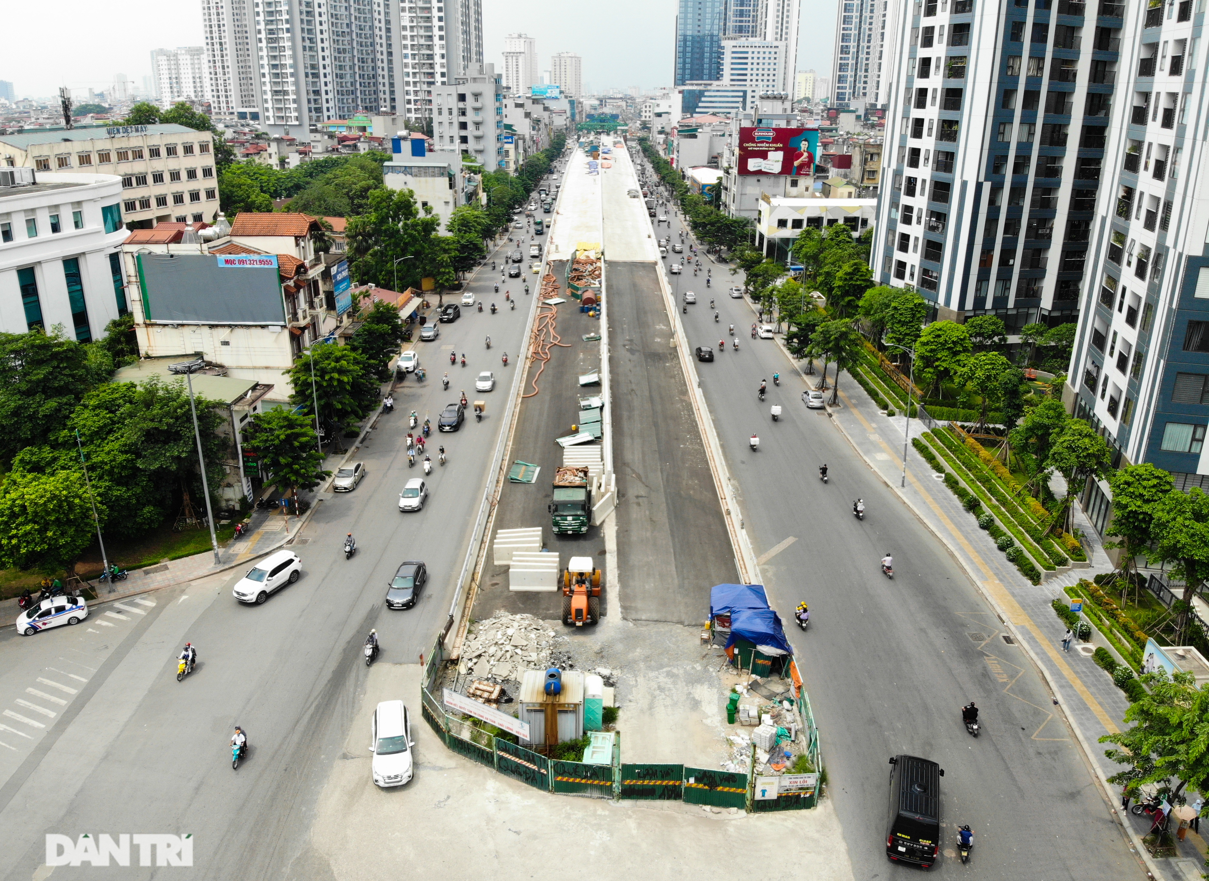 Hà Nội: Toàn cảnh công trường đường vành đai 2 đoạn Minh Khai – Đại La - 6 Hà Nội: Toàn cảnh công trường đường vành đai 2 đoạn Minh Khai – Đại La - 6