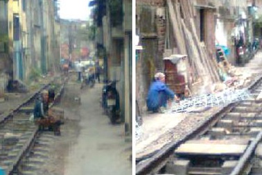 “Xóm đường tàu” giữa lòng Hà Nội