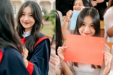 Nữ sinh gây bão vì điều ước "chơi lớn" trong ảnh kỷ yếu