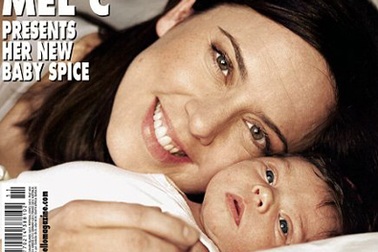 Mel C khoe con gái