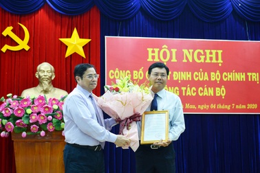 Ông Nguyễn Tiến Hải làm Bí thư Tỉnh ủy Cà Mau