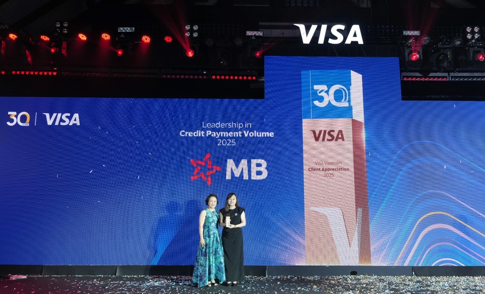 ایم بی کو ویزا سے 4 ایوارڈز ملے - 1 MB nhận 4 giải thưởng từ Visa - 1