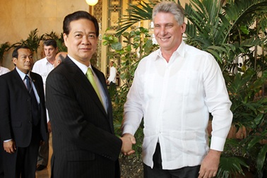 Thủ tướng Nguyễn Tấn Dũng thăm chính thức Cuba