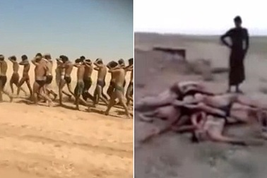 Phiến quân IS tung video hành quyết tập thể 250 bính sỹ Syria