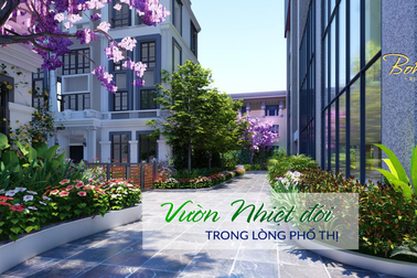 Bohemia Residence số 2 Lê Văn Thiêm: Vườn nhiệt đới trong lòng phố thị