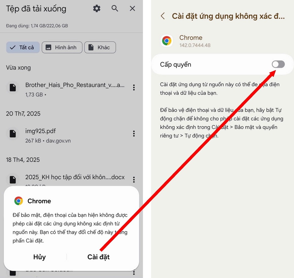 Instrucciones para instalar y jugar al juego Hướng dẫn cài đặt và chơi game “Tiệm phở của anh Hai” trên điện thoại - 3