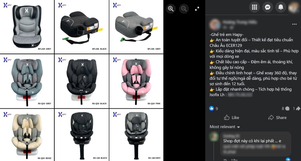 Phụ huynh “hoa mắt” tìm mua ghế trẻ em trước thềm áp dụng quy định mới - 1 Phụ huynh “hoa mắt” tìm mua ghế trẻ em trước thềm áp dụng quy định mới - 1