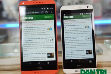 Cận cảnh bộ đôi HTC mới được ví là iPhone 5C của thế giới Android