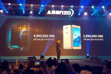 Asanzo chính thức gia nhập "cuộc chơi" smartphone tại Việt Nam