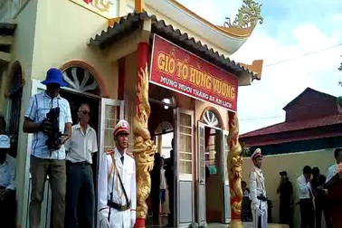 Giỗ Tổ Hùng Vương ở Cà Mau.