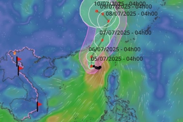 Bão số 2 hình thành trên Biển Đông, khả năng mạnh thêm