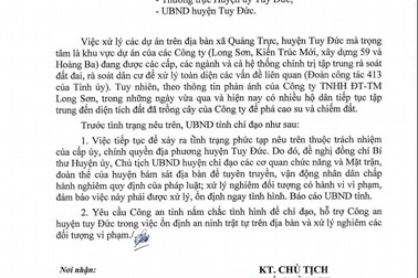 Người dân tiếp tục lấn chiếm trái phép đất dự án