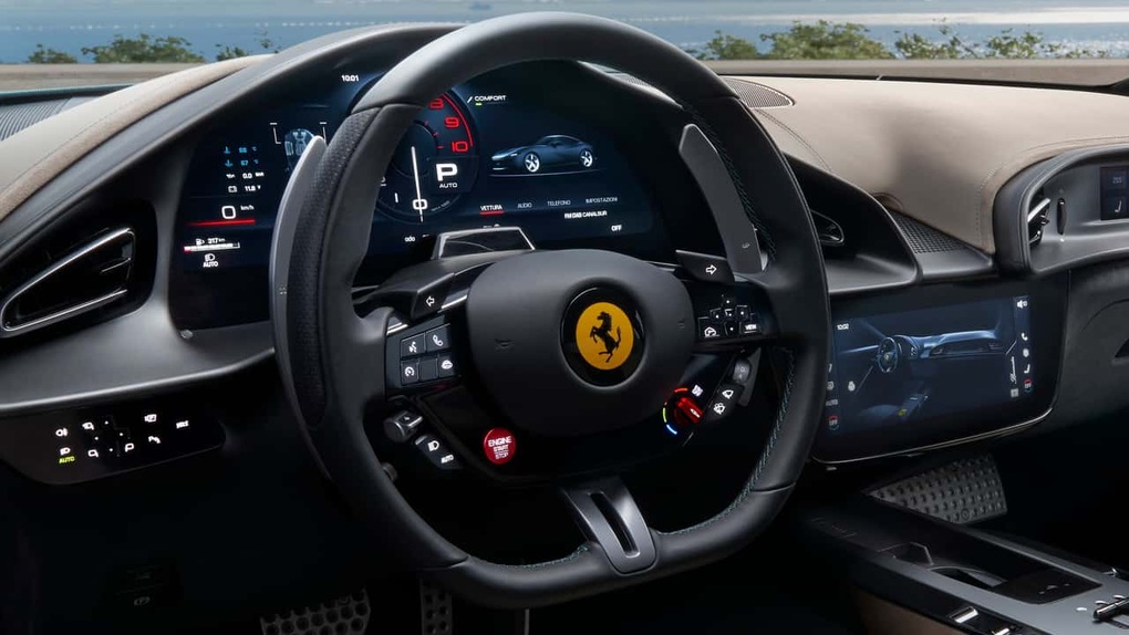 Ferrari thừa nhận sai lầm khi loại bỏ nút vật lý trên xe - 1 Ferrari thừa nhận sai lầm khi loại bỏ nút vật lý trên xe - 1