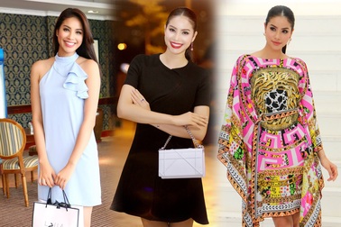 Phạm Hương gây ấn tượng với phong cách thời trang đa dạng