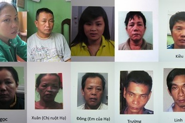 Vụ cảnh sát khám nhà liên quan đến ma túy: Khởi tố 11 bị can