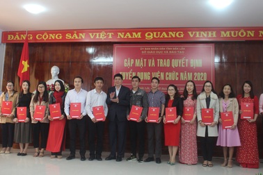 Đắk Lắk: 159 người trúng tuyển kỳ thi tuyển dụng viên chức Sở GD&ĐT