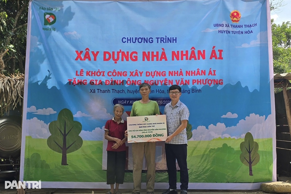 Khởi công 2 ngôi nhà Nhân ái tặng gia đình khó khăn tại Quảng Bình - 1 Khởi công 2 ngôi nhà Nhân ái tặng gia đình khó khăn tại Quảng Bình - 1