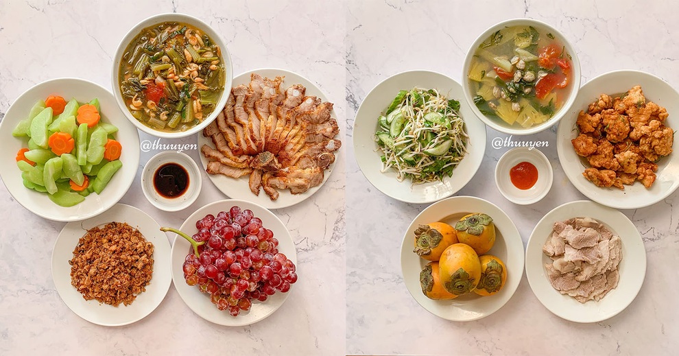 Cô nàng 9x chia sẻ loạt mâm cơm đủ màu sắc chỉ với 100.000 đồng - 2 Cô nàng 9x chia sẻ loạt mâm cơm đủ màu sắc chỉ với 100.000 đồng - 2