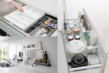 Hiện đại hóa không gian bếp với tủ bếp Nhật Bản Takara Standard