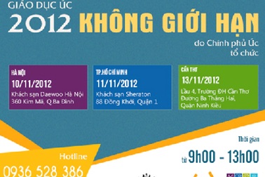 Triển lãm Giáo dục Úc 2012 - Chương trình do Chính phủ Úc tổ chức tại Việt Nam