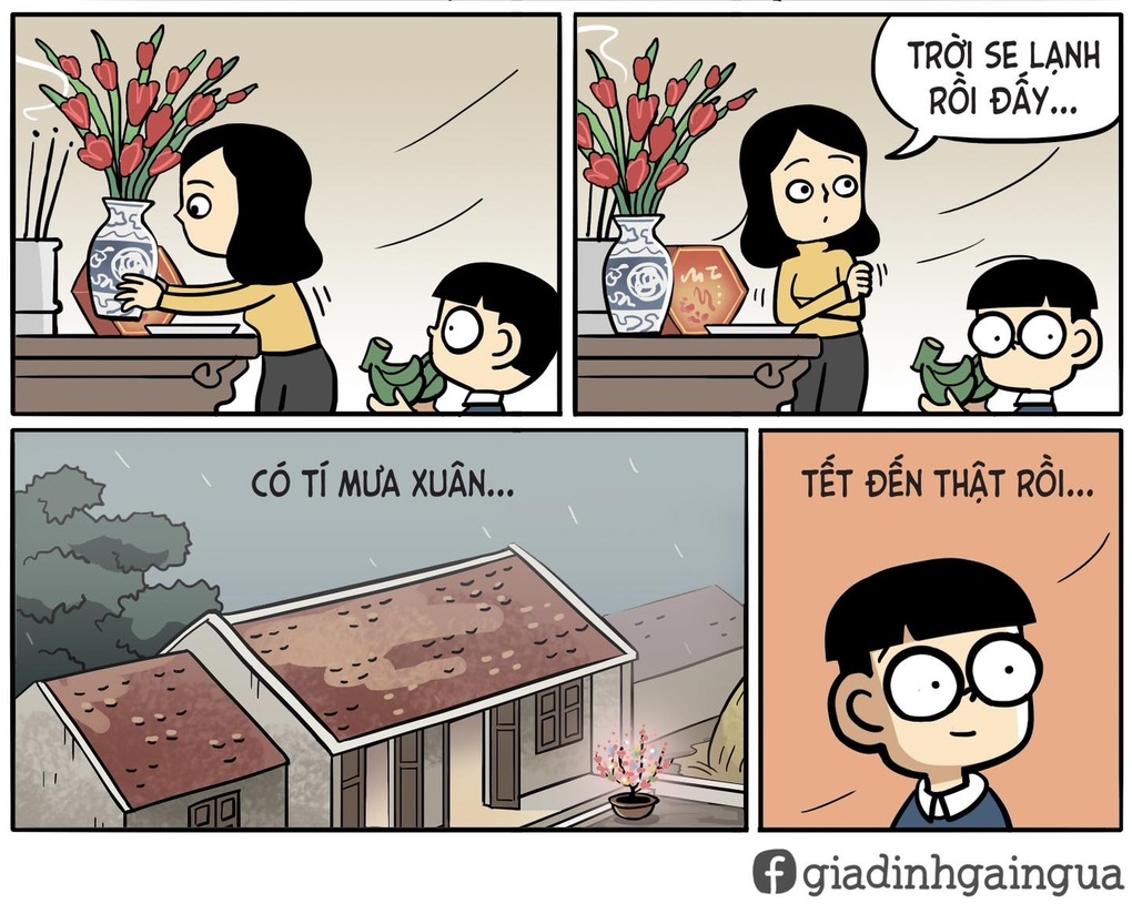Những ngày Tết luôn có không khí đặc trưng mà mọi người có thể cảm nhận được (Ảnh: Gia đình gãi ngứa). Những ngày Tết luôn có không khí đặc trưng mà mọi người có thể cảm nhận được (Ảnh: Gia đình gãi ngứa).