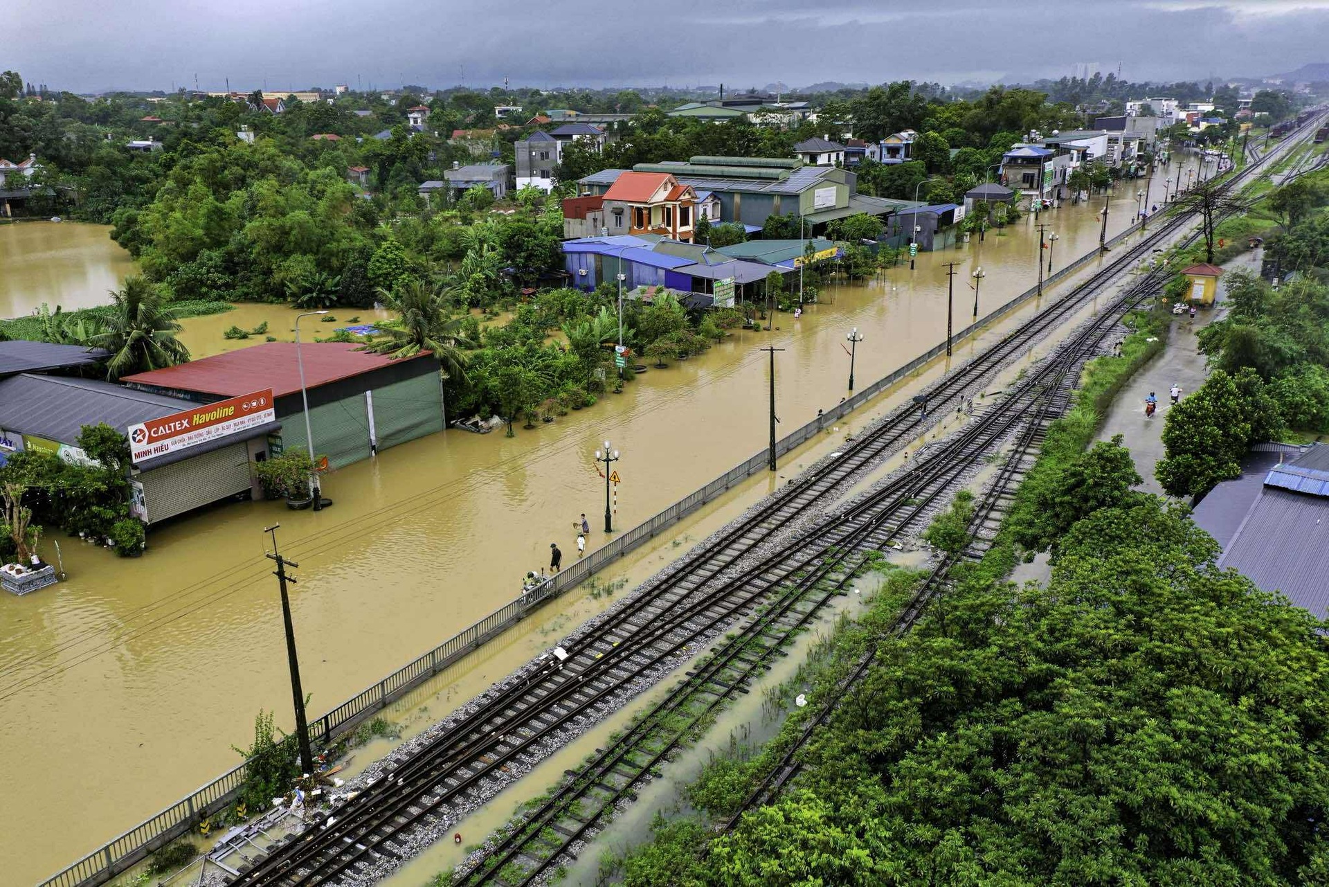 Trận lũ lụt lớn kỷ lục tại Thái Nguyên - 6
