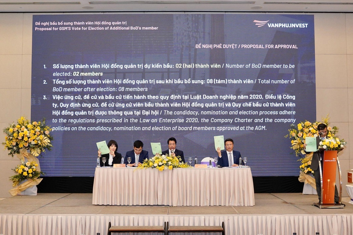 Văn Phú - Invest tổ chức thành công đại hội cổ đông 2022, chia cổ tức 10% - 2 Văn Phú - Invest tổ chức thành công đại hội cổ đông 2022, chia cổ tức 10% - 2