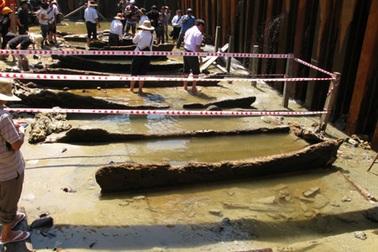 Lên phương án bảo tồn xác tàu cổ hàng trăm năm tuổi
