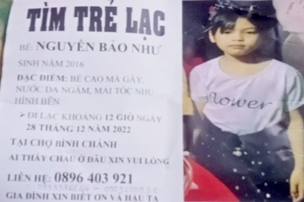 Tìm kiếm 2 bé gái ở TPHCM mất liên lạc với gia đình nhiều ngày - 1 Tìm kiếm 2 bé gái ở TPHCM mất liên lạc với gia đình nhiều ngày - 1