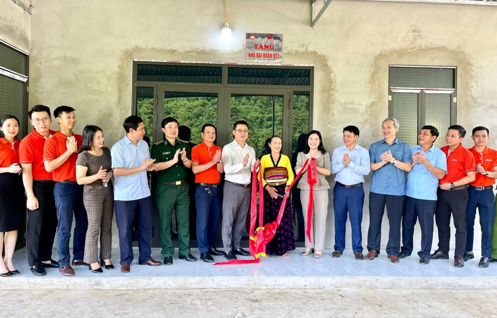 MSB bàn giao 100 căn nhà Đại đoàn kết cho hộ nghèo tỉnh Thanh Hóa - 2 MSB bàn giao 100 căn nhà Đại đoàn kết cho hộ nghèo tỉnh Thanh Hóa - 2