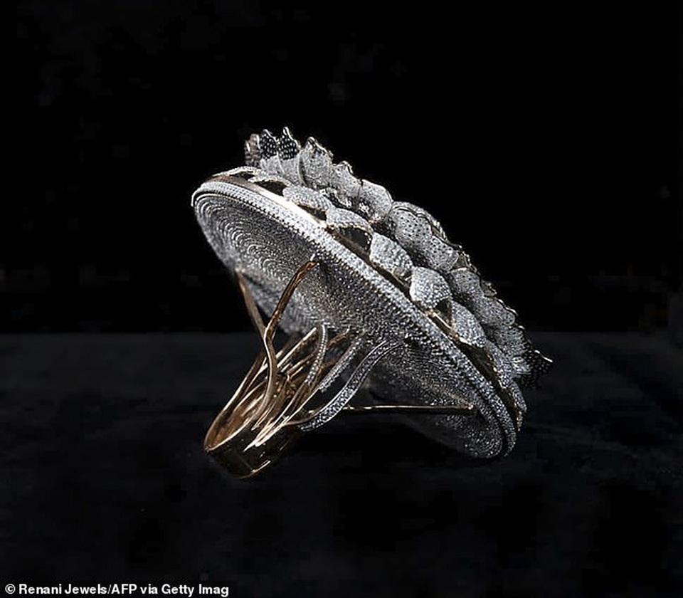 Chiêm ngưỡng chiếc nhẫn gắn 12.638 viên kim cương - 2 Chiêm ngưỡng chiếc nhẫn gắn 12.638 viên kim cương - 2