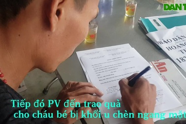 Qùa Nhân ái đến với 2 hoàn cảnh xót xa Làng Quỳnh.