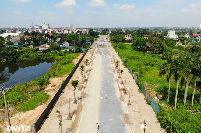 Cận cảnh đường nối ĐH Mỏ - Địa chất vào KCN Nam Thăng Long sắp hoàn thành - 10 Cận cảnh đường nối ĐH Mỏ - Địa chất vào KCN Nam Thăng Long sắp hoàn thành - 10