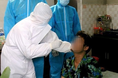 Cưỡng chế người đàn ông về từ TPHCM trốn cách ly